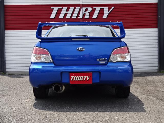 WRX 4WD 大型リアウィング STIゲノムマフラー(7枚目)