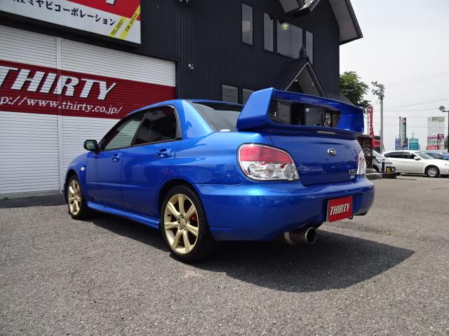 WRX 4WD 大型リアウィング STIゲノムマフラー(8枚目)