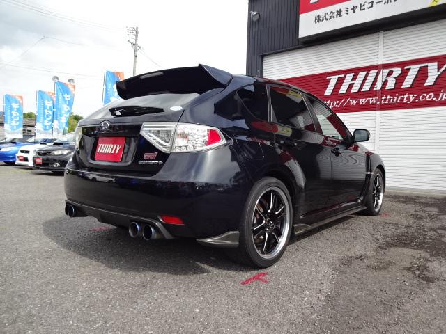 WRX STi4WD 社外マフラー HDDナビ 純正レカロ(6枚目)