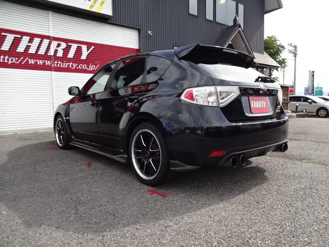 WRX STi4WD 社外マフラー HDDナビ 純正レカロ(8枚目)