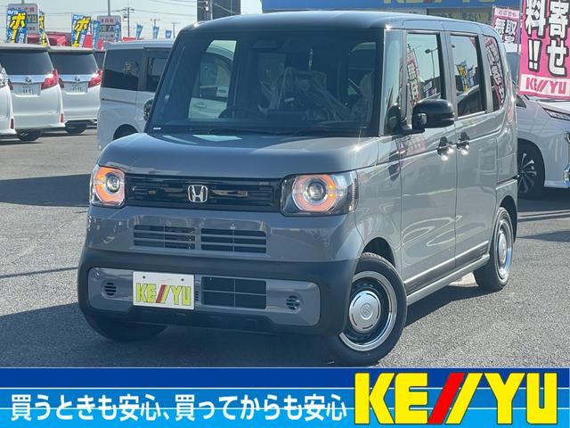 N−BOXジョイ ターボ 4WD 届出済未使用車 純正8型ナビ