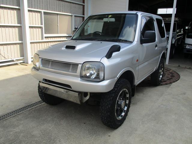 XGターボ4WD リフトアップ 社外アルミ 社外砲弾マフラー(1枚目)