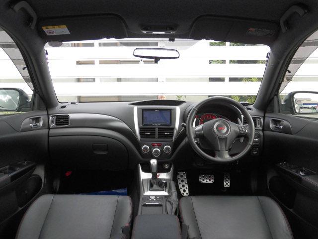 WRX STi Aライン サイバーナビ レザーシート(6枚目)