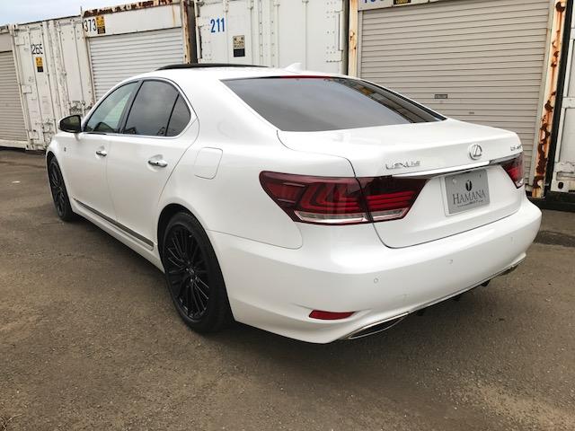 LS460 Fスポーツ 赤革 ワンオーナー ローダウン(5枚目)