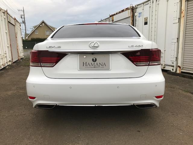 LS460 Fスポーツ 赤革 ワンオーナー ローダウン(6枚目)