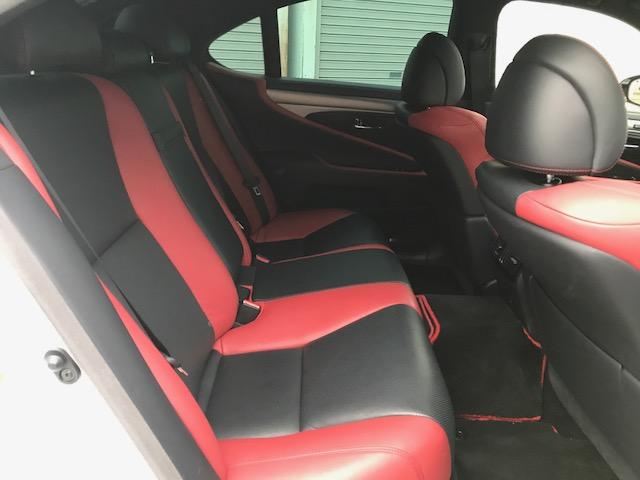 LS460 Fスポーツ 赤革 ワンオーナー ローダウン(12枚目)