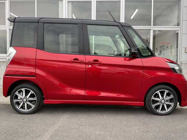 デイズルークス ６６０　ハイウェイスター　Ｇターボ　４ＷＤ　禁煙ワンオーナー赤／黒２トーン色　３６０°カメラ　踏み間違え防止　禁煙　ワンオーナー　４ＷＤ　ＬＥＤヘッド　スマートキー　ナビＴＶ　ＥＴＣ付き　記録簿あり　ＡＡＣ　パワステ　Ｗエアバック　メモリーナビ　エアバッグ　バックカメラ　ＡＢＳ（18枚目）