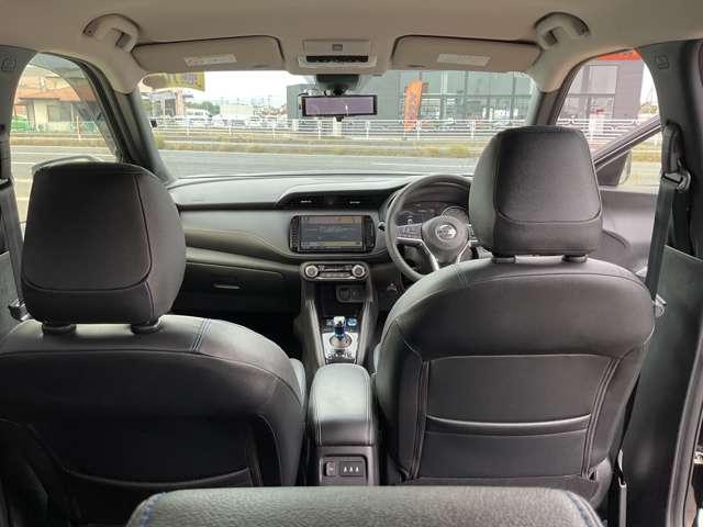 キックス Ｘ　ナビ＆ＴＶ　寒冷地仕様　ワンオ－ナ－車　追従クルコン　スマートキー　ＬＥＤヘッド　レーンアシスト　パワーステアリング　禁煙車　盗難防止システム　ドライブレコーダー　ＥＴＣ　整備記録簿有　メモリーナビ（4枚目）