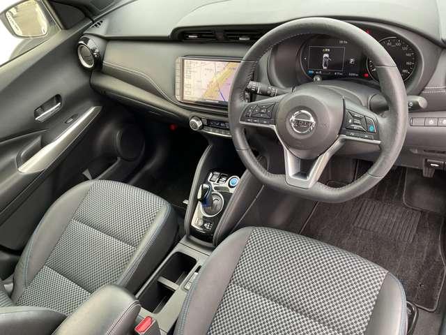 キックス Ｘ　ナビ＆ＴＶ　寒冷地仕様　ワンオ－ナ－車　追従クルコン　スマートキー　ＬＥＤヘッド　レーンアシスト　パワーステアリング　禁煙車　盗難防止システム　ドライブレコーダー　ＥＴＣ　整備記録簿有　メモリーナビ（6枚目）