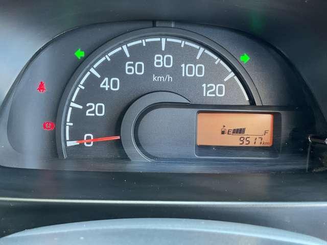 視認性の良いメーターパネルです。