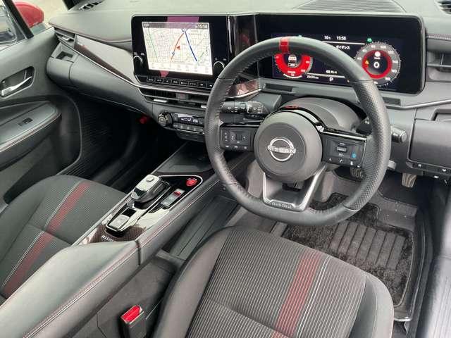 オーラ 1.2 NISMO 禁煙ワンオーナー寒冷地 カーテンエアバッグ エマブレ 寒冷地 禁煙 インテリキー ETC ドラレコ 車線逸脱警報 ワンセグ キーフリーシステム ダブルエアバック 定期点検記録簿 アルミホイール 運転席エアバッグ メモリーナビ(5枚目)