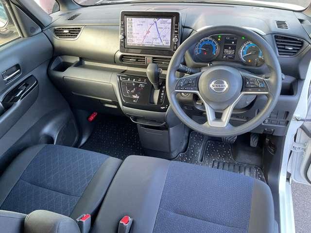 ルークス 660 ハイウェイスターX プロパイロット エディション 禁煙ワンオーナ前後ドラレコ両側オートドア 左右パワースライドドア アイドリング イモビ パノラマモニター 助手席エアバッグ 衝突軽減ブレーキ PW ナビ&TV 1セグ 禁煙 LEDヘッドライト LDW スマートキー ETC ワンオーナー車(6枚目)