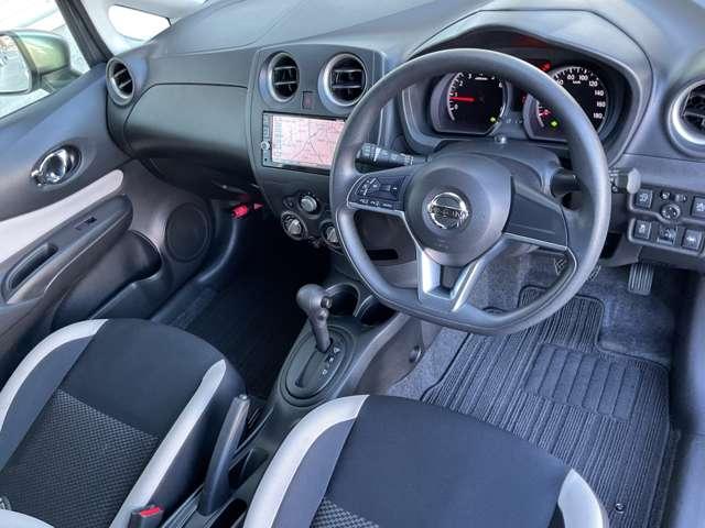 ノート １．２　Ｘ　禁煙ワンオーナー　レーダーブレーキサポート　ＥＴＣ搭載　禁煙　１オーナー車　記録簿付き　Ｄレコ　スマトキー　セキュリティーアラーム　キーレス　運転席助手席エアバッグ　ナビＴＶ　ワンセグ　バックカメラ　エアコン　ＡＢＳ（6枚目）