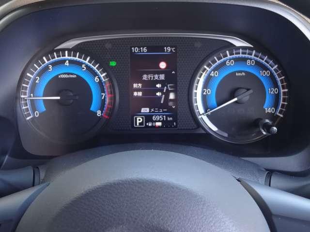 デイズ X CDチューナー AUX接続 ETC アイドリングストップ 全周囲カメラ オートライト ハイビームアシスト USB電源 衝突被害軽減ブレーキ 踏み間違い防止 横滑り防止装置 車線逸脱警報(19枚目)