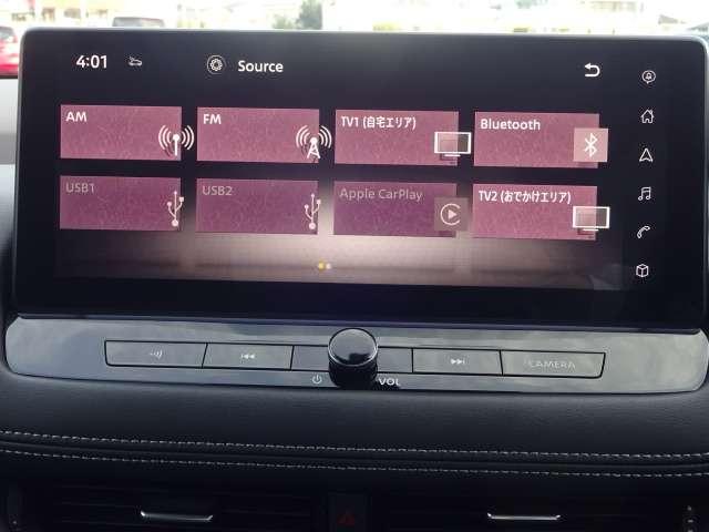 エクストレイル G e-4ORCE メーカーOPナビ フルセグTV スマホ連携 全周囲カメラ Bluetoothオーディオ シートヒーター LEDヘッドランプ オートライト ハイビームアシスト ETC2.0 プロパイロット(10枚目)