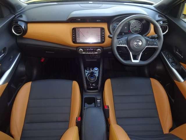 キックス X ツートーンインテリアエディション MM320D-L メモリナビ フルセグTV DVD再生 録音・BTオーディオ USB電源 全周囲カメラ 前席シートヒーター・ハンドルヒーター ETC2.0 プロパイロット ドライブレコーダー(4枚目)