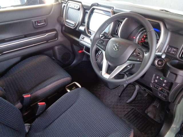 ハスラー ６６０　ＪスタイルＩＩ　純正メモリーナビ　衝突軽減Ｂ　禁煙　アイドリングＳ　アルミ　ワンセグテレビ　オートクルーズ　ＬＥＤライト　１オーナー車　ナビＴＶ　スマートキー　キーフリ－　オ－トエアコン　ＥＴＣ　パワーウィンドウ　パワーステアリング（3枚目）