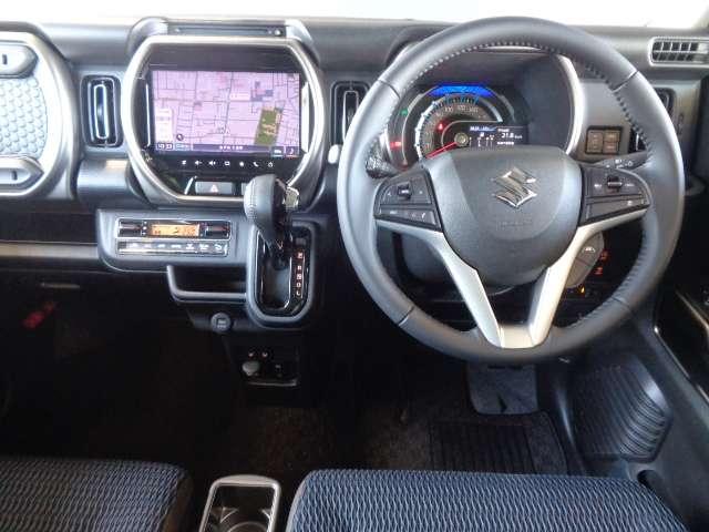 ハスラー ６６０　ＪスタイルＩＩ　純正メモリーナビ　衝突軽減Ｂ　禁煙　アイドリングＳ　アルミ　ワンセグテレビ　オートクルーズ　ＬＥＤライト　１オーナー車　ナビＴＶ　スマートキー　キーフリ－　オ－トエアコン　ＥＴＣ　パワーウィンドウ　パワーステアリング（4枚目）