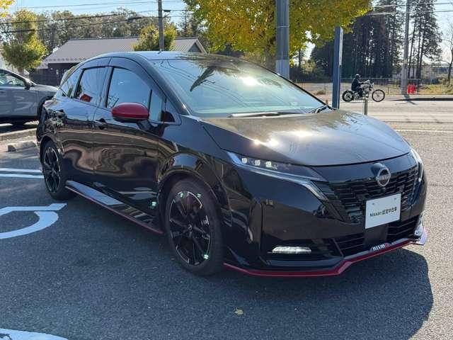 オーラ 1.2 NISMO 純正メモリーナビゲーション/プロパイロッ エマブレ 禁煙 インテリキー ETC ドラレコ 車線逸脱警報 ワンセグ キーフリーシステム ダブルエアバック 定期点検記録簿 アルミホイール 運転席エアバッグ メモリーナビ ナビTV ABS(6枚目)