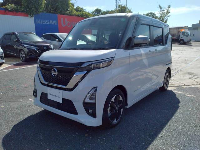 ルークス ハイウェイスターＸプロパイロットエディション　プロパイロット　純正９インチナビ　全周囲カメラ　両側電動スライドドア（ハンズフリー機能付き）　エマブレ　車線逸脱　踏み間違い　障害物ソナー　ＳＯＳスイッチ　電制パーキングブレーキ　オートホールド（35枚目）