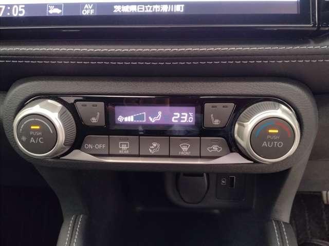 キックス Ｘ　１．２　Ｘ　（ｅ－ＰＯＷＥＲ）　前後ドラレコ　プロパイロット　ＥＴＣ　純正９インチナビ　全周囲カメラ　ステア＆シートヒーター　ＬＥＤヘッドライト＆フォグ　インテリルームミラー　電制パーキングブレーキ（9枚目）