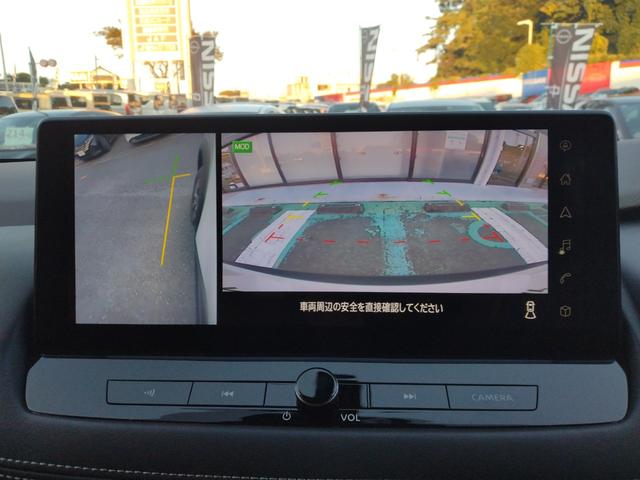 アラウンドビューモニターは視点切り替え機能付き