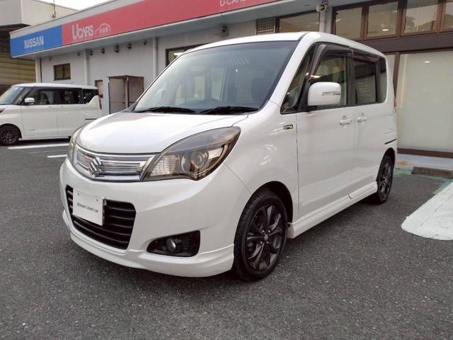 ソリオ ブラック&ホワイトII-DJE 限定 独自企画 特 価 販売 社外ナビ ETC オートエアコン 両側スライドドア(左側電動) シートヒーター HIDヘッドライト フォグランプ プッシュスタート 純正アルミホイール(26枚目)