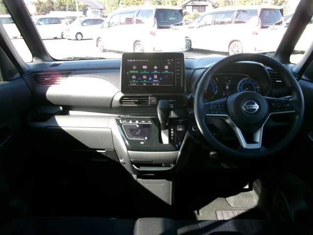 ルークス 660 ハイウェイスターX プロパイロット エディション メモリーナビ フルセグ 左右パワースライドドア アイドリング イモビ パノラマモニター 助手席エアバッグ 衝突軽減ブレーキ PW ナビ&TV 1セグ LEDヘッドライト LDW スマートキー ETC ドライブレコーダー PS(4枚目)