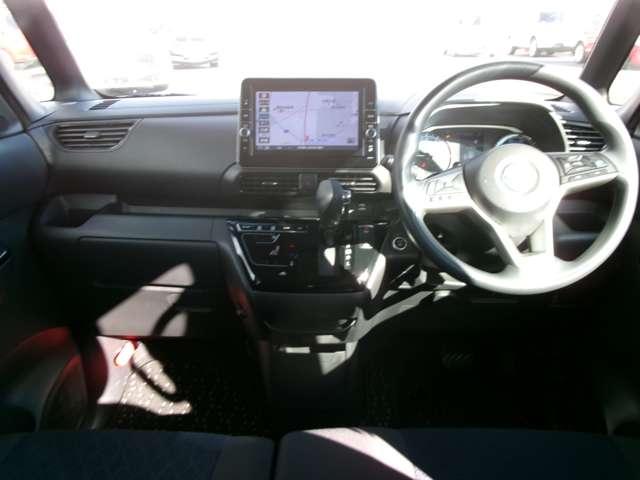 ルークス ６６０　ハイウェイスターＸ　プロパイロット　エディション　メモリーナビ　フルセグ　プロパイロット　左右パワースライドドア　アイドリング　イモビ　パノラマモニター　助手席エアバッグ　衝突軽減ブレーキ　ＰＷ　ナビ＆ＴＶ　１セグ　ＬＥＤヘッドライト　ＬＤＷ　スマートキー　ＥＴＣ　ワンオーナー車　ＰＳ（2枚目）