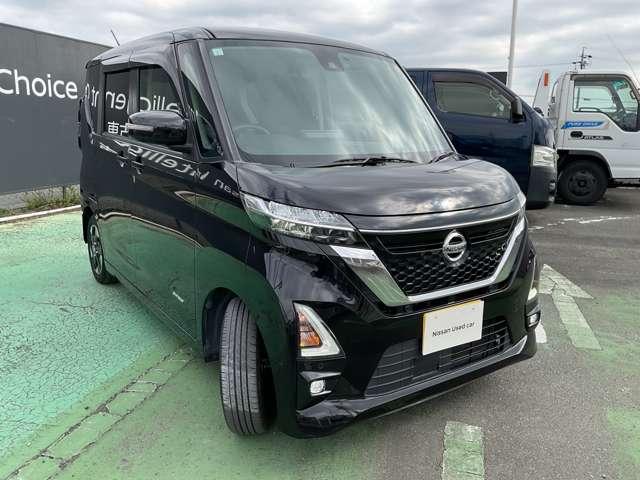 ルークス ６６０　ハイウェイスターＸ　ＭＭ３２０Ｄ－Ｌ純正メモリーナビ　ドラレコ　アイスト　衝突被害軽減ブレ－キ　マルチビューカメラ　車線逸脱警報装置　ＬＥＤ　スマートキー　パワーウィンドウ　ワンオーナー　カーテンエアバック　ドライブレコーダー　ナビＴＶ　バックカメラ　記録簿（3枚目）