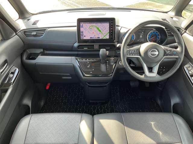 ルークス ６６０　ハイウェイスターＧターボ　プロパイロット　エディション　ＭＭ２２３Ｄ－Ｌナビ　アラウンドビューモニター　両側パワードア　プリクラッシュセーフティー　メモリナビ　アダプティブクルコン　レーンキープ　展示試乗車ＵＰ　禁煙　インテリキ－　ＥＴＣ　ＬＥＤヘッドライト　アイドリングストップ　ドライブレコーダー（4枚目）