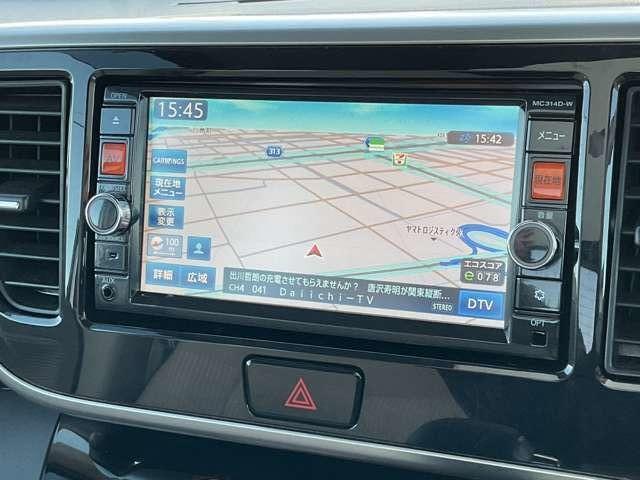 デイズルークス ６６０　Ｘ　日産純正ナビ　プリクラッシュ　パワ－スライドドア　全周囲　アイドリングストップ機能　Ｓキー　ナビＴＶ　運転席エアバック　デュアルエアバッグ　フルオートエアコン　サイドエアバッグ　パワーウィンドウ　ワンセグＴＶ（16枚目）