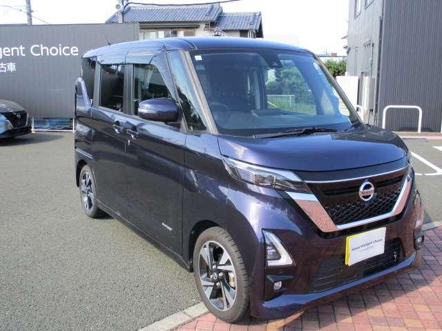 ルークス 660 ハイウェイスターGターボ プロパイロット エディション 両側オートスライドドアアラウンドビューモ 両側パワードア アラウンドビュ プリクラッシュセーフティー レーンキープ インテリキ- LEDヘッドライト アイドリングストップ 整備記録簿 AC Rカメラ PS アルミホイール PW ABS(3枚目)