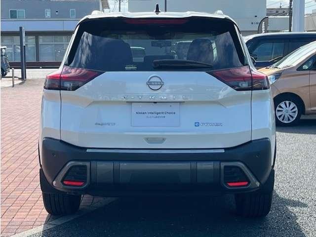 エクストレイル 1.5 X e-4ORCE 4WD 防水シート エマブレ 1オーナー レーンキープアシスト アダプティブクルーズコントロール 禁煙 バックモニター 試乗車UP LEDヘッドライト ドラレコ インテリジェントキー ETC 4WD 寒冷地仕様 AAC(6枚目)