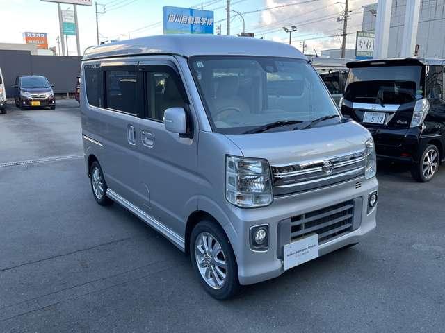 NV100クリッパーリオ 660 G ハイルーフ 4WD 純正ナビ LEDライト バックカメラ ETC ブレーキサポート バックモニター スマートキ 盗難防止装置 ETC付き キーフリーシステム エアコン フルタイム4WD ドラレコ 助手席エアバッグ ワンセグTV アルミホイール パワーウィンドウ PS(3枚目)