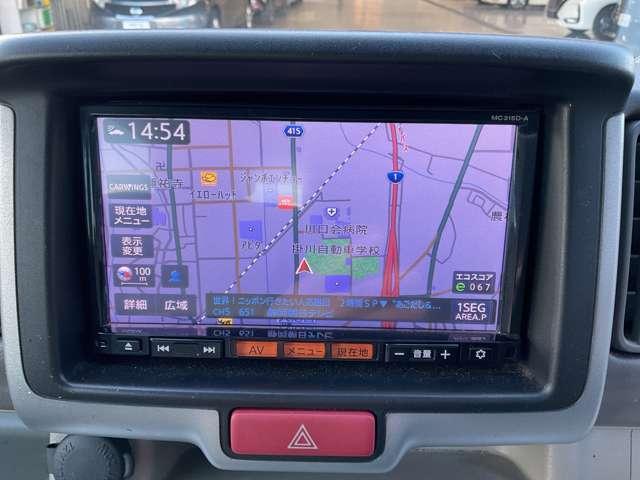 NV100クリッパーリオ 660 G ハイルーフ 4WD 純正ナビ LEDライト バックカメラ ETC ブレーキサポート バックモニター スマートキ 盗難防止装置 ETC付き キーフリーシステム エアコン フルタイム4WD ドラレコ 助手席エアバッグ ワンセグTV アルミホイール パワーウィンドウ PS(6枚目)