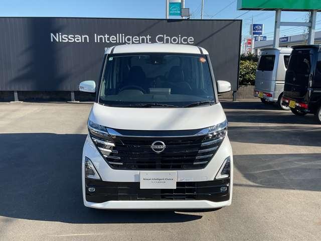 ルークス ６６０　ハイウェイスターＸ　純正ナビ　被害軽減ブレーキ　ＥＴＣ　ドラレコ　アイスト　衝突被害軽減ブレ－キ　助手席側オートスライドドア　マルチビューカメラ　車線逸脱警報装置　ＥＴＣ　ＬＥＤ　スマートキー　パワーウィンドウ　ワンオーナー　カーテンエアバック　ドライブレコーダー（3枚目）