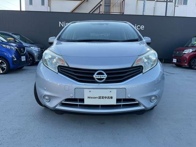 ノート １．２　Ｘ　エマージェンシーブレーキ・メモリーナビ・　全方位モニター　エコモード　ＰＷ　キーフリー　盗難防止システム　オートエアコン　ワンセグテレビ　ナビＴＶ　メモリーナビ　ＰＳ　ＡＢＳ　エアバック　インテリキ－（3枚目）