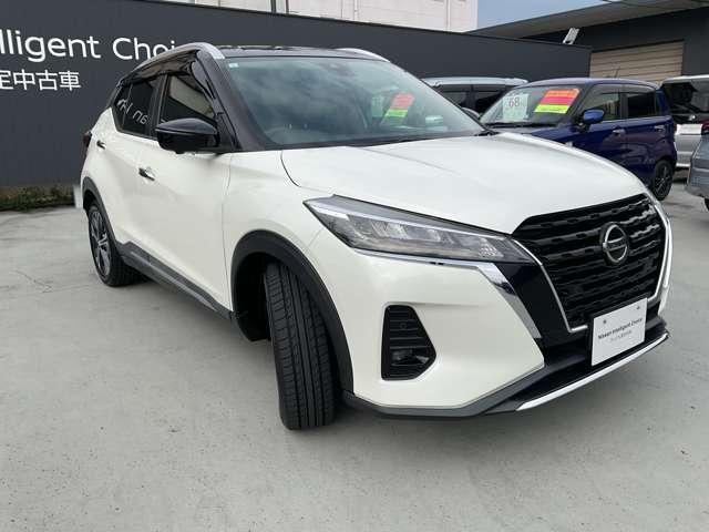 キックス １．２　Ｘ　（ｅ－ＰＯＷＥＲ）　ＥＴＣ・プロパイロット・アラウンドビューモ　ナビ＆ＴＶ　追従クルコン　スマートキー　ＬＥＤヘッド　レーンアシスト　パワーステアリング　盗難防止システム　ドライブレコーダー　ＥＴＣ　メモリーナビ　サイドエアバッグ　アルミ　ＡＡＣ　キーレス　ＡＢＳ（5枚目）