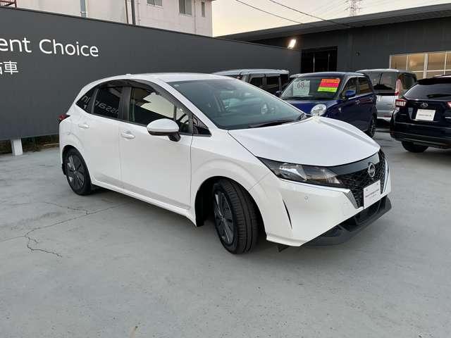 ノート 1.2 X 前後ドライブレコーダー・インテリジェント 衝突被害軽減ブレ-キ 禁煙車 レーンアシスト インテリジェントキー ワンオーナー ドラレコ アイドリングストップ 盗難防止システム ワンセグTV TVナビ サイドカーテンエアバック メモリーナビ(5枚目)