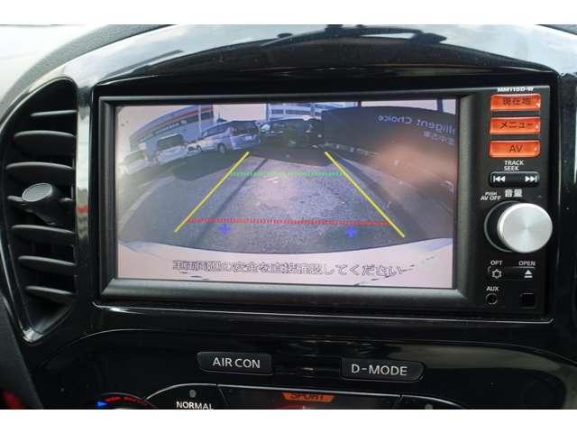 ジューク 1.5 15RX 純正ナビゲーション・バックビューモニター(6枚目)