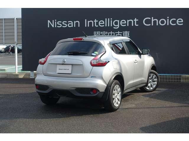 ジューク 1.5 15RX 純正ナビゲーション・バックビューモニター(9枚目)