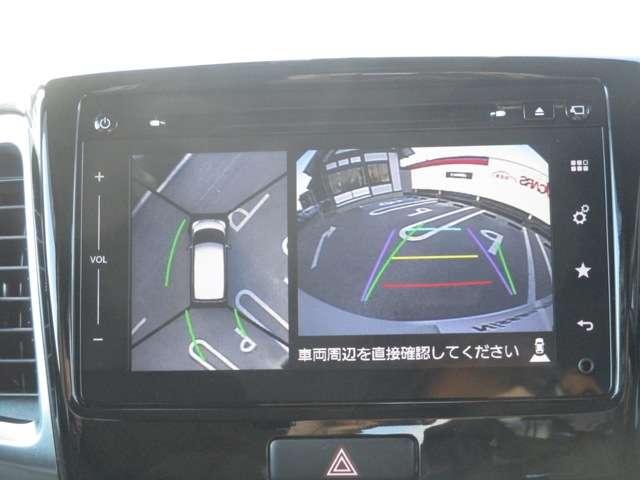 660 カスタム XSターボ デュアルカメラブレーキサポート装着車 アラウンドビューモニター・ETC(4枚目)