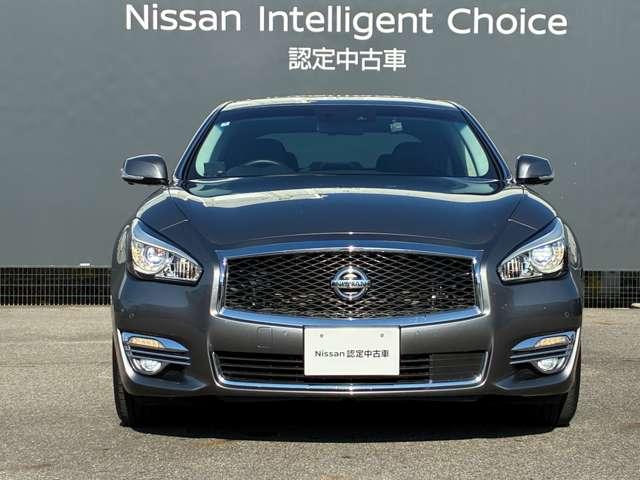 フーガ 250GT LEDヘッドランプ 純正HDDナビ アラウンドビューモニター ETC ドライブレコーダー 衝突被害軽減ブレーキ(5枚目)