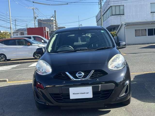 マーチ S 衝突軽減ブレーキ 純正ナビ バックカメラ ワンオーナー フルセグTV Bluetooth接続 DVD再生 ミュージックサーバー オートライト ハイビームアシスト 横滑り防止 車線逸脱警報(5枚目)