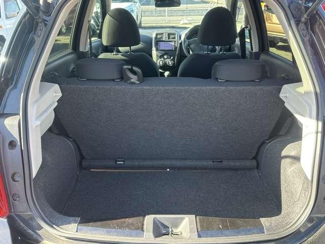 マーチ S 衝突軽減ブレーキ 純正ナビ バックカメラ ワンオーナー フルセグTV Bluetooth接続 DVD再生 ミュージックサーバー オートライト ハイビームアシスト 横滑り防止 車線逸脱警報(12枚目)