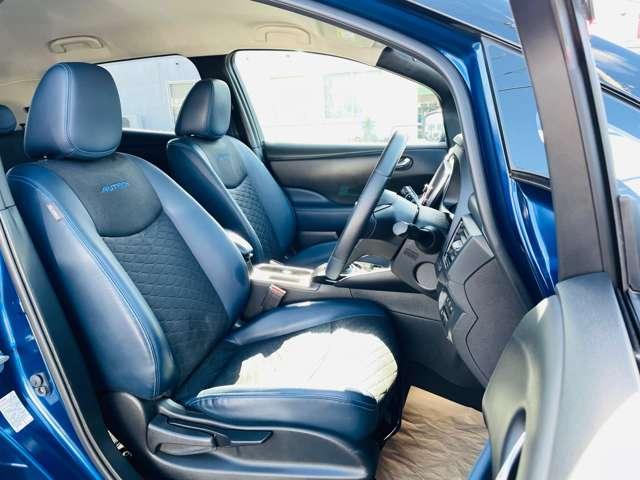 リーフ オーテック　ワンオーナー　バックカメラ　ＥＴＣ２．０　ナビ　Ｂｌｕｅｔｏｏｔｈ接続　ＵＳＢ入力端子　ＨＤＭＩ　クルーズコントロール　ハイビームアシスト　充電ケーブル　純正エアロ　シートヒーター　横滑り防止装置（7枚目）