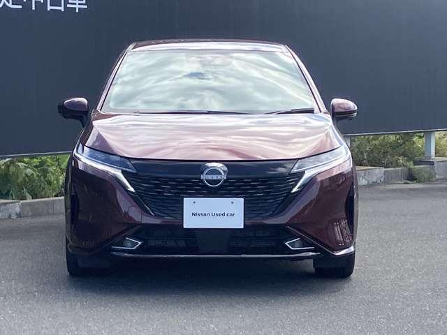 オーラ 1.2 G レザーエディション 当社社用車UP コネクトナビ 全周囲カメラ ワンオーナ 追突防止 レーダークルーズ 車線逸脱警報装置 寒冷地仕様 禁煙車 LED 盗難防止 記録簿 バックモニター ETC インテリジェントキー メモリーナビゲーション AW キーレスエントリー(5枚目)