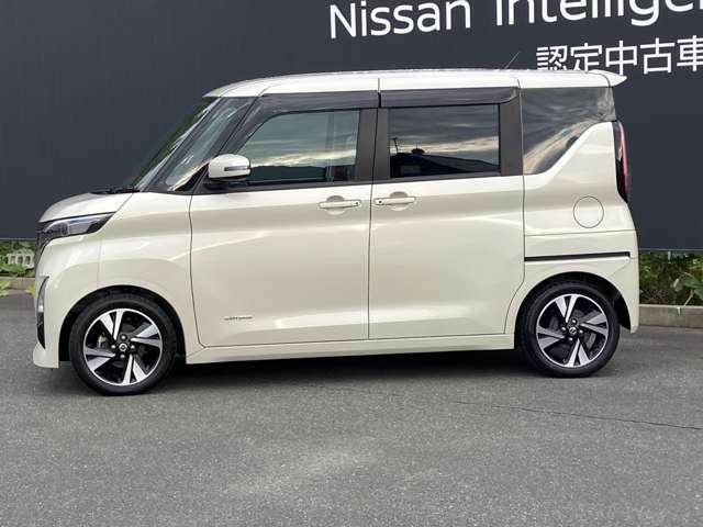 ルークス ６６０　ハイウェイスターＧターボ　プロパイロット　エディション　ワンオーナー　大画面ナビ　全周囲カメラ　両側パワードア　アラウンドビュ　プリクラッシュセーフティー　メモリナビ　アダプティブクルコン　レーンキープ　インテリキ－　ＬＥＤヘッドライト　アイドリングストップ　ドライブレコーダー　整備記録簿　ＡＣ（6枚目）