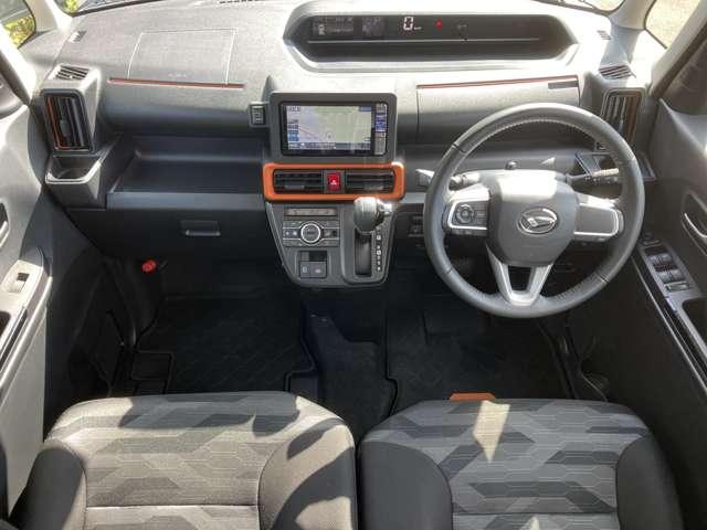 タント 660 ファンクロスターボ ecoIDLE非装着車 ワンオーナー メモリーナビ バックカメラ LEDランプ 衝突軽減ブレーキ Rカメラ スマートキ 車線逸脱警報 1オーナー サイドエアバッグ 盗難警報装置 パワーウインドウ オートエアコン ナビTV アルミ キーフリー ABS エアバッグ(3枚目)